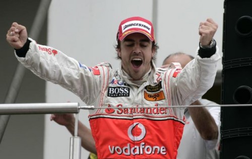 100-osios F. Alonso lenktynės „Formulėje-1“