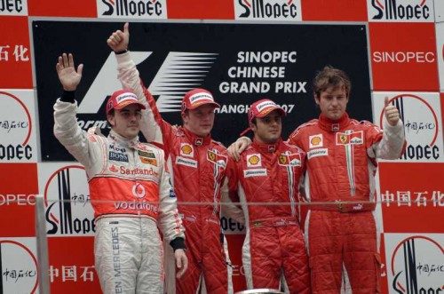 Kinijos GP: lenktynės