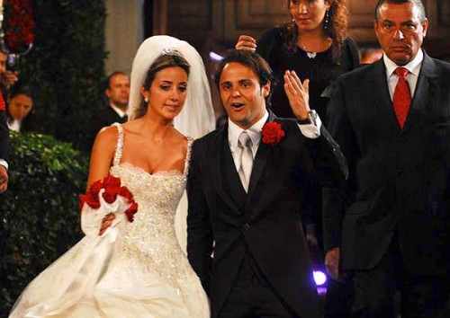 F. Massa atšventė vestuves
