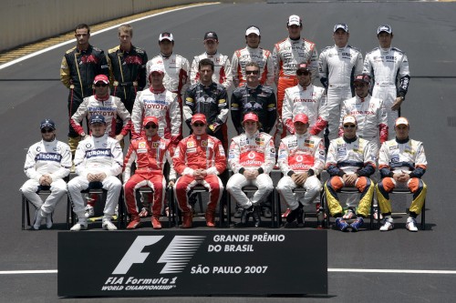 Oficialus „Formulės-1“ čempionato dalyvių sąrašas