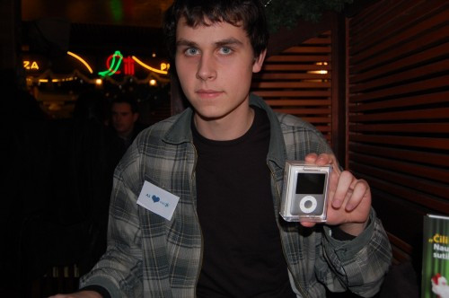 „iPod“ laimėtojas – „BMW Sauber“ fanas