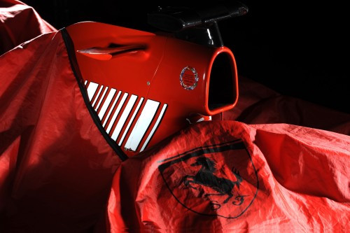 Pirmoji „Ferrari F2008“ nuotrauka