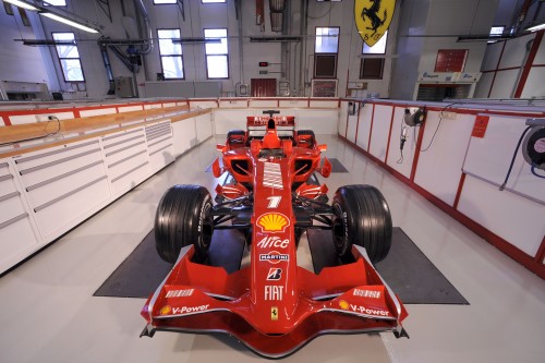 „Ferrari" keis F2008 aerodinamiką