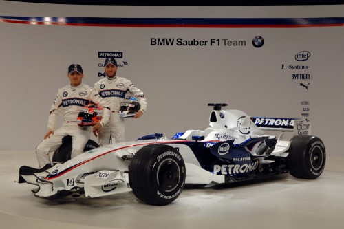 Oficialiai pristatytas „BMW Sauber F1.08“ (papildyta)