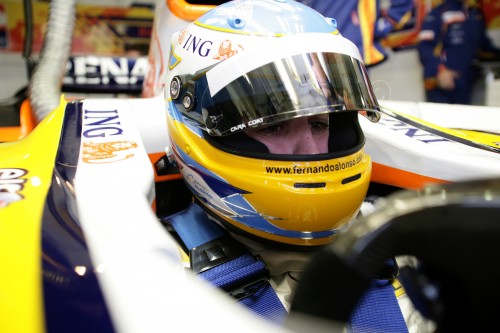 F. Alonso sugrįžo į „Renault“ bolidą