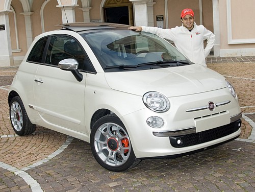 F. Massa – ypatingas „Fiat 500“