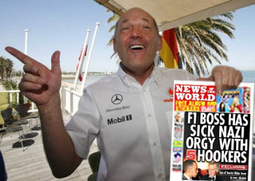 Skandalinga M. Mosley medžiaga persiųsta iš „McLaren“?