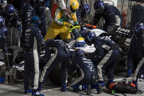 „Williams“ komanda tapo serialo heroje