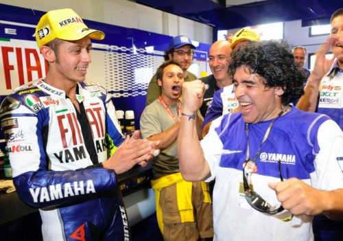 MotoGP: V. Rossi nugalėjo po C. Stonerio griūties