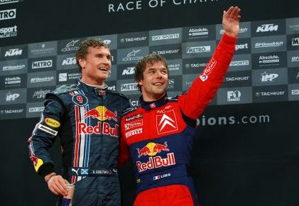 S. Loebas nugalėjo „Race of Champions“