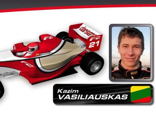 Lietuvis K.Vasiliauskas lenktyniaus „Formulėje-2“