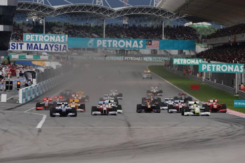 Kinijos GP: starto rikiuotė