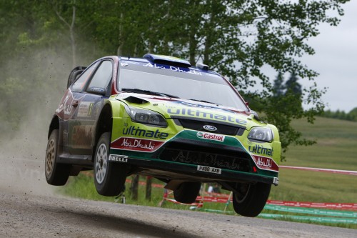 WRC: M. Hirvonenas išliko lyderiu Suomijoje