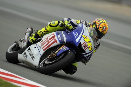 MotoGP: Doningtone pirmas startuos V. Rossi