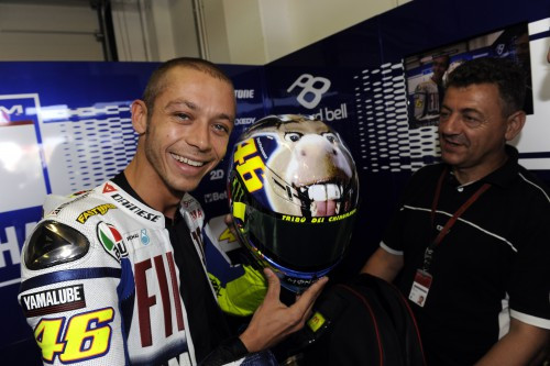 MotoGP. Misano pirmas startuos V. Rossi
