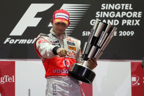 Singapūro GP: lenktynės