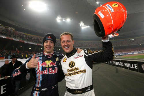 S. Vettelis: ažiotažas dėl M. Schumacherio išblės