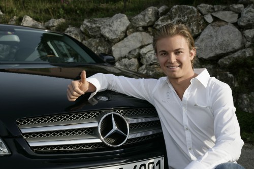N. Rosbergas pirmas išmėgins „Mercedes“