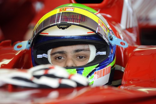 F. Massa penktadienį vairuos „Ferrari F2008“