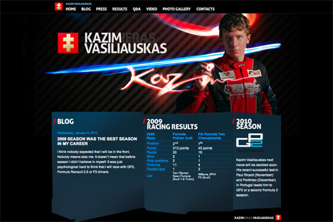 Nauja K. Vasiliausko interneto svetainė