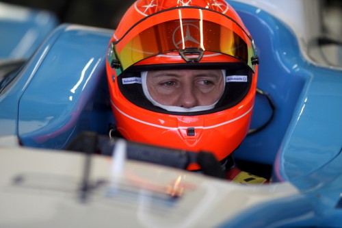 M. Schumacheris pradėjo GP2 bandymus