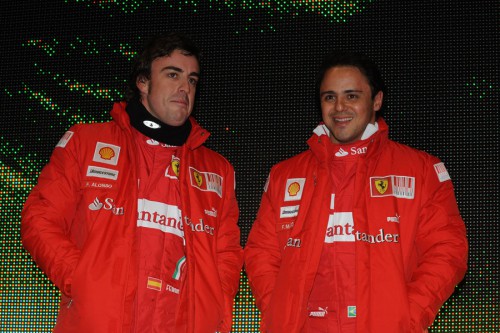 Naująjį „Ferrari“ pirmas vairuos F. Massa