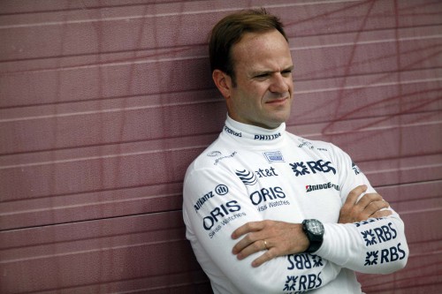 R. Barrichello ragina N. Rosbergą bėgti iš „Mercedes“