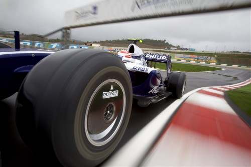Nufotografuotas „Williams FW32“ bolidas