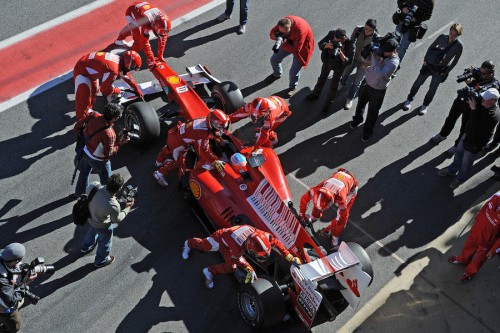 S. Domenicali: „Ferrari“ yra konkurencingi