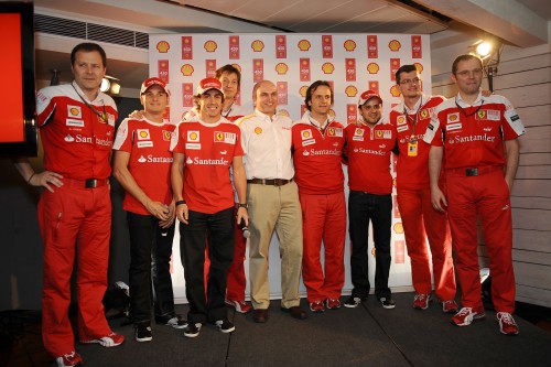 „Shell“ pratęsė sutartį su „Ferrari“