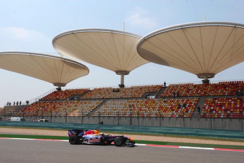Kinijos GP lenktynės prasidės sausoje trasoje