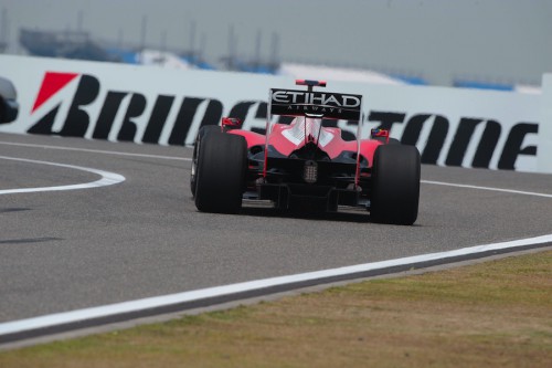F. Alonso išbandė atnaujintą „Ferrari F10“