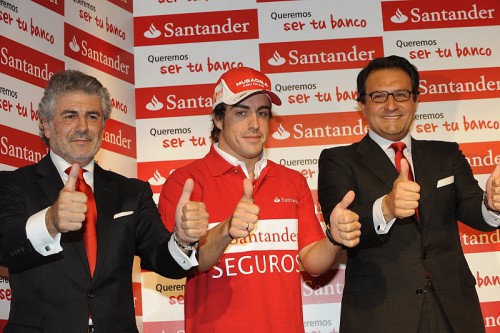 „Santander“ įsipareigos iš paskos F. Alonso?