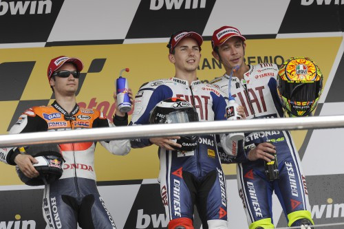 MotoGP: Cherese triumfavo J. Lorenzo