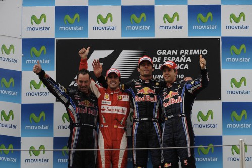 Ispanijos GP: lenktynės