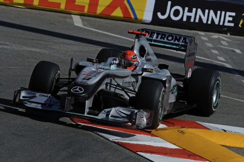 M. Schumacheris džiaugiasi „Mercedes“ forma