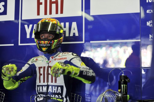 MotoGP: V. Rossi susilaužė koją