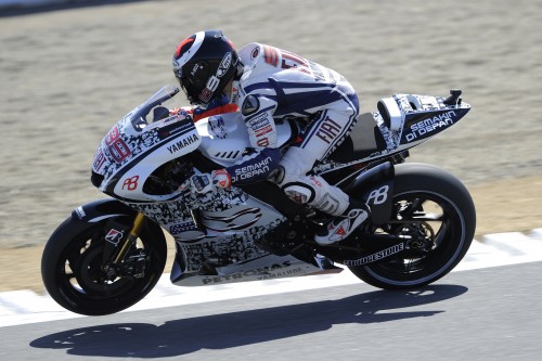 MotoGP: JAV pirmas startuos J. Lorenzo