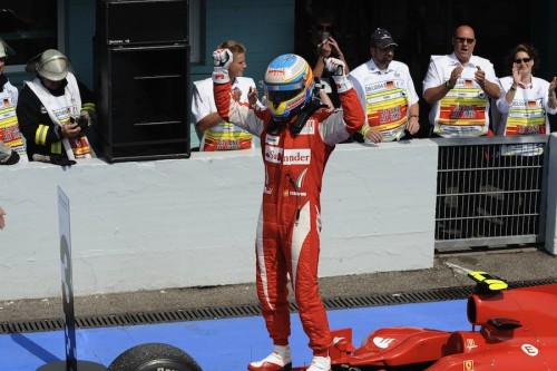 F. Alonso nustebino „pole“ pozicija