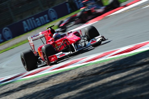 F. Alonso patenkintas bolidu