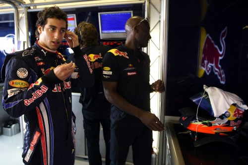 D. Ricciardo lieka „World Series“