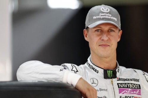 M. Schumacherio akyse – apdovanojimų pakyla