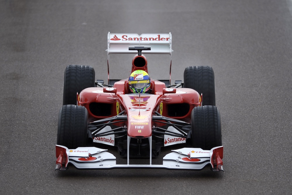 Naująjį „Ferrari“ išmėgino ir F. Massa