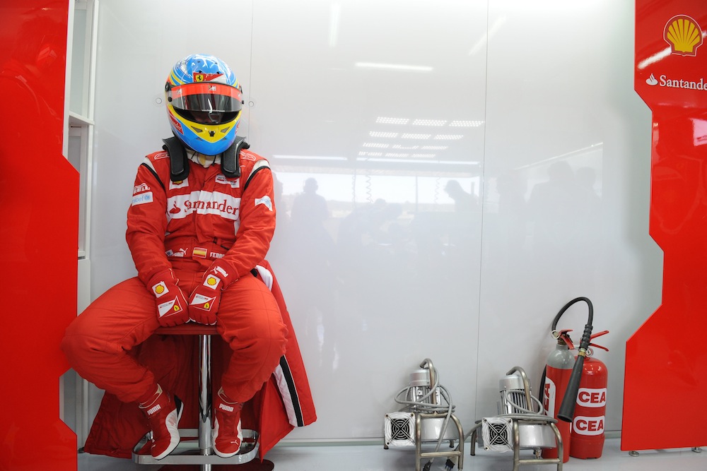 F. Alonso: „Ferrari“ nepakankamai greitas