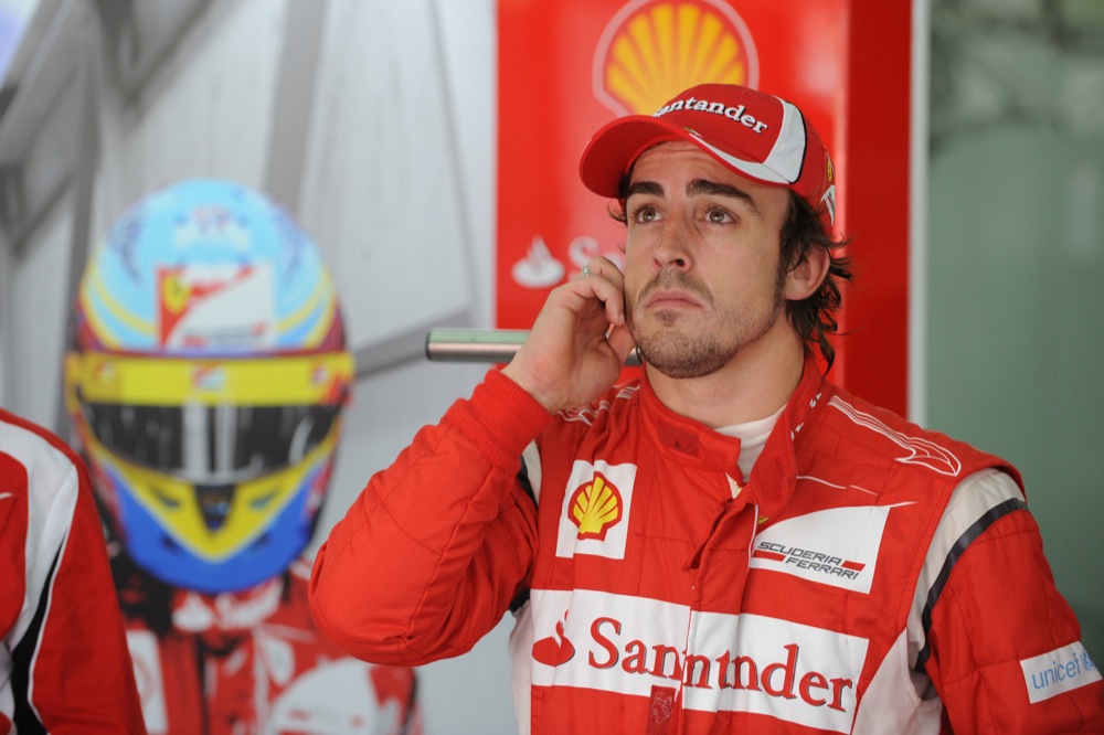 F. Alonso: avarija – lenktyninis incidentas