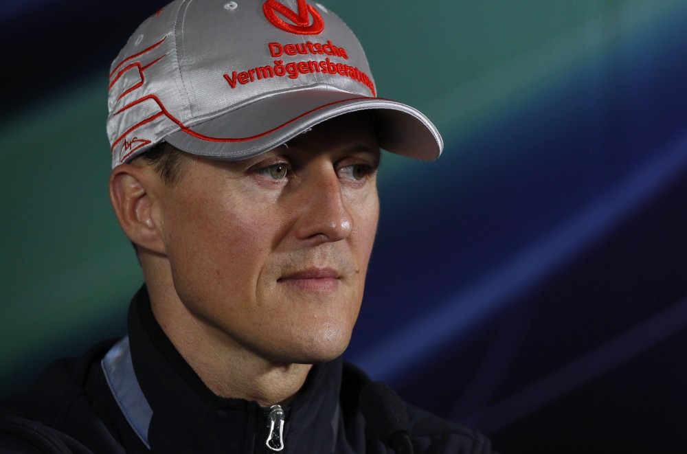 M. Schumacherį nustebino jo paties suktukas