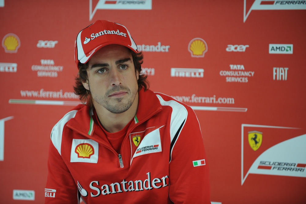 F. Alonso lenktyniaus „Ferrari“ iki 2016 m.
