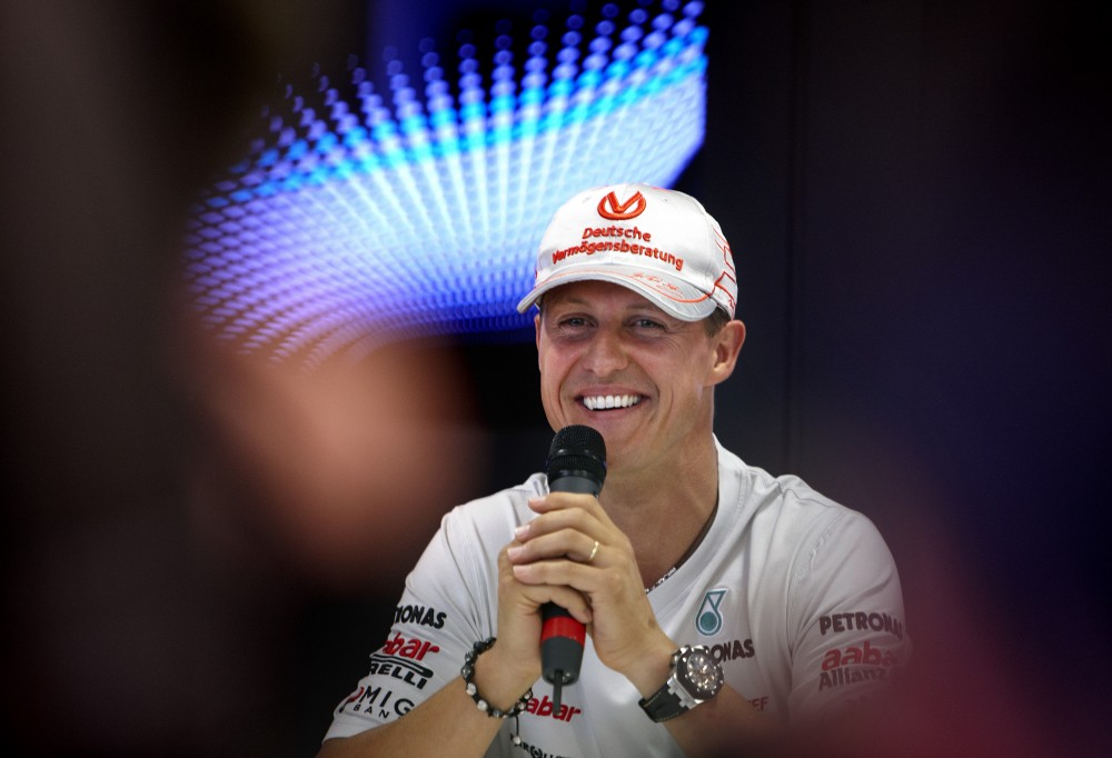 M. Schumacheris: nesiruošiu sustoti