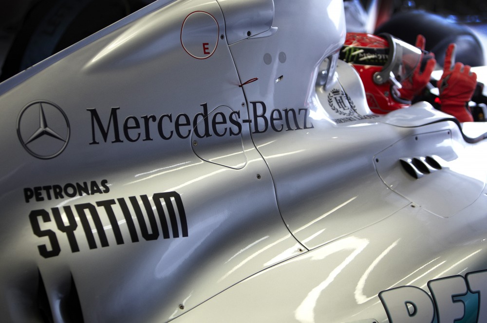 „Mercedes“ ekipoje skirtingos nuotaikos