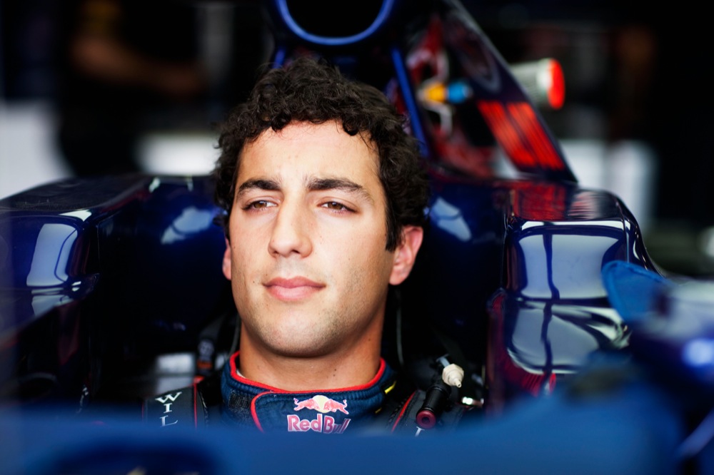 D. Ricciardo lenktyniaus HRT komandoje?